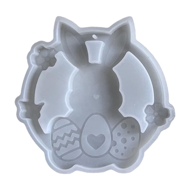 DIY Silicone Mould For Resin Crafting Epoxy Casting Fondant Cake Flexible Easter Design