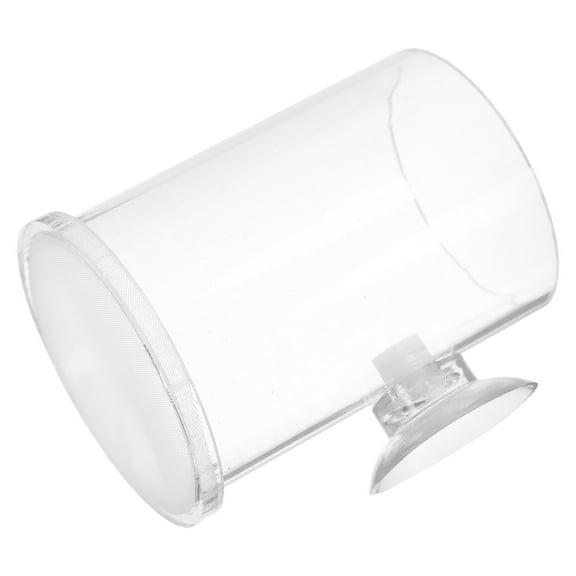 OUNONA Fish Tank Feeder Vacation 7.00X5.40X5.40CM Transparent