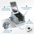thumbnail image 5 of PAWZ Road 304 Stainless Steel Litter Box with Lid Large Cat Litter Box with Scoop, Enclosed, Easy Clean, Odor Control, 5 of 23