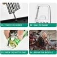 thumbnail image 6 of ABPETE 12 In 1 Foldable Jawbreaker Mini Multi Tool, with Bottle Opener Phone Holder Screwdriver Carabiner Lightweight and Compact (1Pcs), 6 of 6