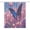 style-4, variant on Vibe Blooming Tulips Shower Curtain Fabric Bathroom Decor with Hooks
