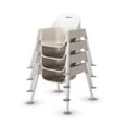 thumbnail image 6 of Foundations Secure Sitter 9" 3 Pack Feeding Chairs with Removable Tray, Easy to Clean, Stackable Feeding Chairs, 6 of 6