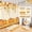 Yellow and Orange, variant on FRAMICS Fall Pumpkin Shower Curtain Sets with Rugs, 16-Piece Thanksgiving Sunflower Buffalo Plaid Bathroom Sets with Hooks, Waterproof Fabric Bathroom Decor Set