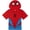 Red Blue Spider Man, variant on Spider-Man Little Kids' Boy or Girl Cosplay Hooded T-Shirt Venom Black