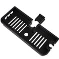 thumbnail image 4 of Billuyoard 1 estante de baño, estante de almacenamiento de ducha de plástico, soporte de perforación ajustable gratis, accesorios de Juegos de accesorios de baño negro, 4 of 6