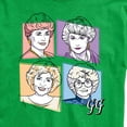 thumbnail image 3 of Golden Girls - Golden Girls Character Grid - Men's Short Sleeve Graphic T-Shirt, 3 of 5