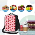 thumbnail image 4 of Lsque Strawberry Lunch Bag Lunch Box for Women Men Reusable Insulated Lunch Tote Bag,Leakproof Thermal Cooler Sack Food Handbags Case High Capacity, 4 of 9