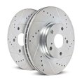 thumbnail image 1 of PowerStop AR8582XPR Rear Evolution Drilled & Slotted Rotors for 2000-2002 Ford Expedition, Pack of 2, 1 of 1