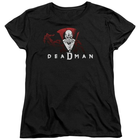 Trevco DCO906-WT-4 DCO & Deadman Womens Short Sleeve T-Shirt, Black - Extra Large
