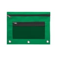 thumbnail image 2 of 10pc Cloth Eyelet Binder B5 Office Storage File Bag With Three Holes And Zipper Pen Bag, 2 of 3
