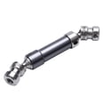 thumbnail image 3 of 2 Pcs Metal Rear Center Drive Shaft CVD Transmission Shaft for 1:12 12428 12423 RC Car, Silver & Titanium, 3 of 7