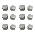 thumbnail image 1 of Billuyoard 12x latas de metal redondas compactas y prácticas para aplicaciones de bricolaje tarros de almacenamiento de conservas vacíos Almacenamiento y organización del hogar, 1 of 6