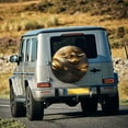 thumbnail image 3 of Fotbe Luxurious Gold Flow Spare Tire Cover Thickening Universal Fit for Jeep, Trailer, RV, SUV, Truck, Tough Tire Wheel Soft Cover-17 inch, 3 of 8