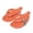 Orange, variant on Unisex Banana Flip Flops for Women Men Cloud Slides Sandals Pillow Non Slippers Bathroom Shower Slippers Shoes Yellow 8