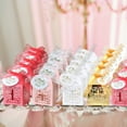 thumbnail image 4 of 50PCS Wedding Favors Candy Boxes with Ribbons, Hollow Out Cross Birthday Wedding Party Favor Box Candy Bag Chocolate Gift Boxes Bridal Baby Shower,Wedding Decorations Candy Box Gift Box, 4 of 17