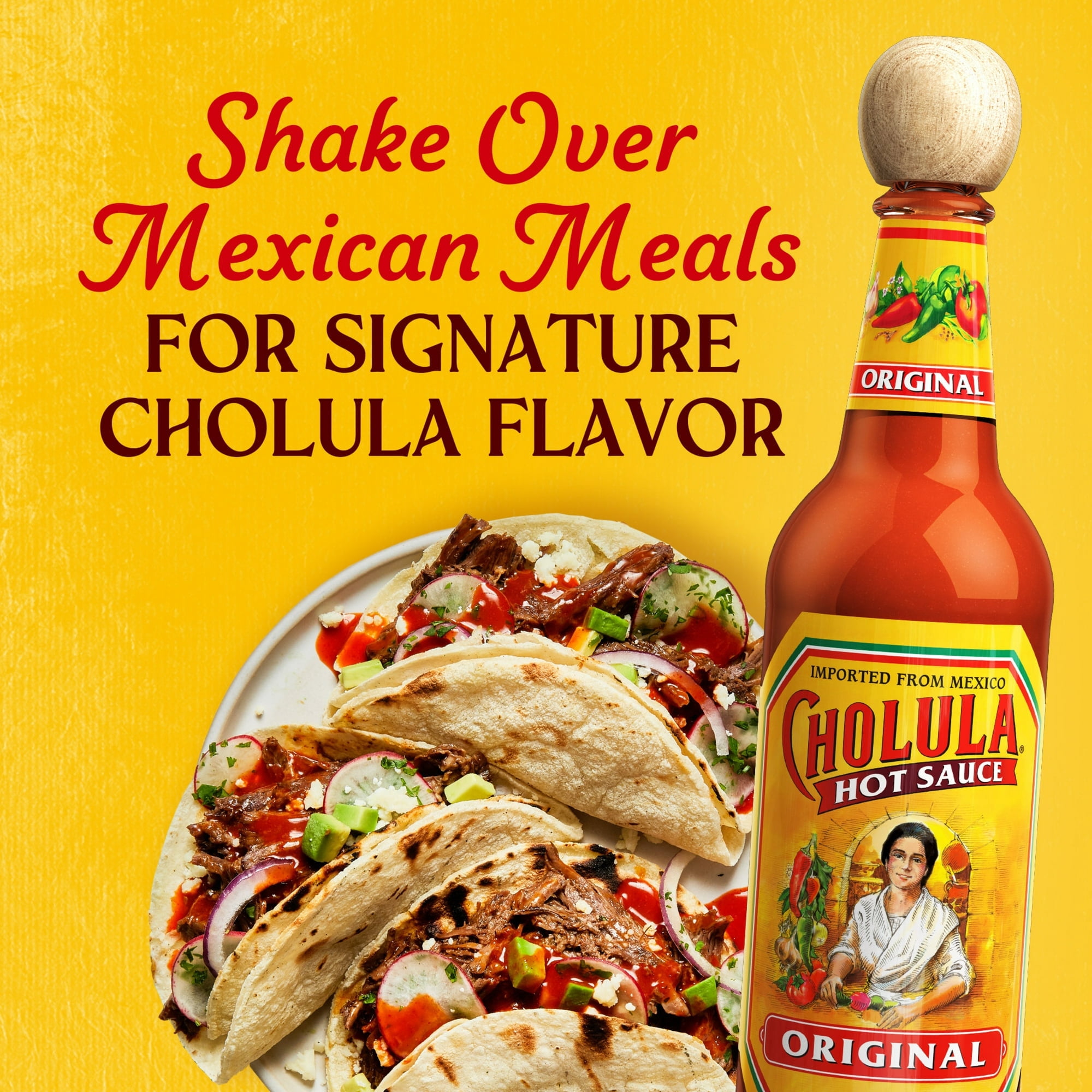 Cholula Kosher Original Hot Sauce, 5.0 fl oz