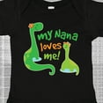 thumbnail image 4 of Inktastic My Nana Loves Me Grandson Boys Baby Bodysuit, 4 of 5