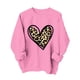 thumbnail image 2 of Xuyuer Women's Round Neck Fashion Print Long Sleeve Sweatshirt, Graphic Pullover Top for Casual Spring Wear, Lounge Comfort and Street Style Outfits, 2 of 5