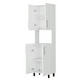 thumbnail image 4 of Modern White Kitchen Shelf Pantry With Open Sections - Rectangular For Practical Storage Expansive Possibilities Sleek Design, 4 of 4