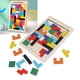thumbnail image 4 of Juguete De Bloques De Rompecabezas, Juguete De Rompecabezas Cognitivo Inteligencia De Madera Tablero Grueso 3D Para Preescolar ANGGREK Wooden Puzzle Blocks, 4 of 8