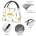 thumbnail image 4 of Easygdp Golf Icons And Golfer Bolsa de Almuerzo Insulada Reutilizable, Bolsa de Mano y Bandolera para Oficina, Trabajo, Viajes, 4 of 6