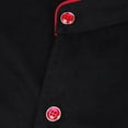 thumbnail image 4 of BELOVING Unisex Chef Jacket Jacket Chef Clothing Chef Catering Work Clothing Black L, 4 of 10