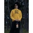 thumbnail image 2 of Bootiful. Cute Ghost And Heart Hoodie Women -Image by Shutterstock, Female 3X-Large, 2 of 4