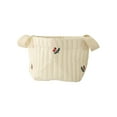 thumbnail image 3 of Baby Diaper, Clothes, And Toy Storage Bag/ Cotton Basket Baby Laundry Blanket Basket Toy Basket With Handle Storage Comforter Cushions Baby Laundry Basket Blanket Basket Nursery, 3 of 3