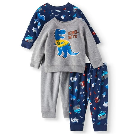 Walmart Baby Boy Clothes Mesmerizing Garanimals Sweatshirts Jogger Pants 60pc Outfit Set Baby Boys Walmart Baby Boy Clothes Mesmerizing Garanimals Sweatshirts Jogger Pants 60pc Outfit Set Baby Boys