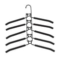 thumbnail image 3 of Percha para armario, para camisas, multicapa, para chaquetas, trajes, abrigos, de metal, pesada Negro, 3 of 9