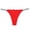 Red, variant on Sheer G String Thong Panties for Women - Low Lift Transparent Briefs, Soft Breathable T Back Base Layer for Daily Wear