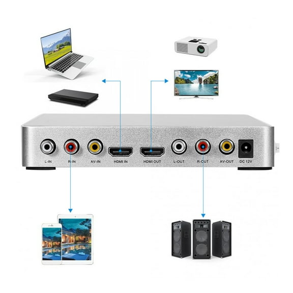 Dual Karaoke Sound Mixer Portable Digital Stereo Audio System 4K/2K HD Karaoke Amplifier With Microphone