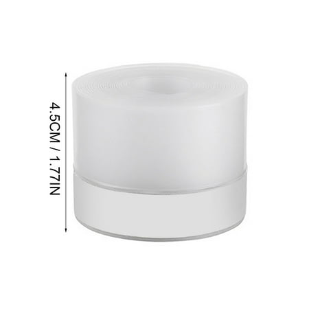 

Tool 2PC Transparent Windproof Silicone Sealing Strip Bar Door Sealing Strip Clear Stationery School Supplies