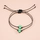 thumbnail image 4 of Braceletas de aguacate 2pcs Amistad pulseras de pulsera a juego Joyas de aguacate, 4 of 5