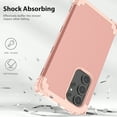 thumbnail image 6 of for Samsung Galaxy S24 Ultra Case, 3 in 1 Heavy Duty Rugged Hybrid Anti Slip Shockproof Hard PC Cover Soft Silicone Bumper Non-Slip Protective Phone Case Cover for Samsung Galaxy S24 Ultra, Rosegold, 6 of 7