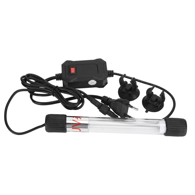 Luz ultravioleta anfibia, luz limpia para pecera, acuario, cocina, dormitorio, enchufe europeo 220V11W