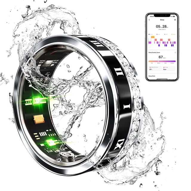 Monitor de actividad física Smart Ring GANSI Health Sleep Monitor IP68
