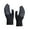 Black-C, variant on Men's 1/2 Pairs Winter Knit Fingerless Gloves, Outdoor Warm Texting Open Finger Gloves Black-D free size(Free Size)