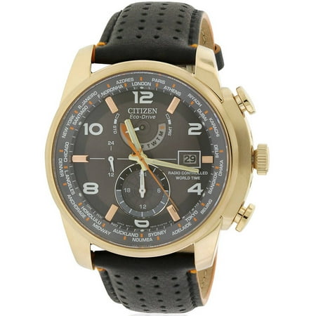 Citizen Eco-Drive World Time A-T Mens Watch AT9013-03H