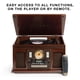 thumbnail image 3 of Tocadiscos Victrola Navigator 8 en 1 Bluetooth Madera de Roble, 3 of 9