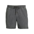 thumbnail image 5 of No Boundaries Men's and Big Men's Stretch Twill Pull On Shorts, up to Size 5XL, 5 of 5