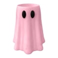 thumbnail image 2 of Yujia Halloween Ghost Can Holder, Funny Ghost Figurine Table Decor, Replaceable Jar Stand for Beverage, Festive Cute Holiday Ornament for Party Kitchen Desk Home Decorations, Pink, 2 of 6