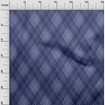 thumbnail image 3 of oneOone Polyester Spandex Dark Blue Fabric Check Fabric For Sewing Printed Craft Fabric By The Yard 56 Inch Wide, 3 of 5