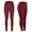 Wine, variant on High Waist Leggings with Pockets Tummy Control Running Yoga Pants Stretchy Workout Tights Activewear Pants