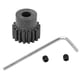thumbnail image 1 of Piñón de Motor de Metal 17T 0.8Mod, engranaje de piñón de Motor RC con llave para coche de Control remoto ARRMA Granite 1/10, 1 of 8