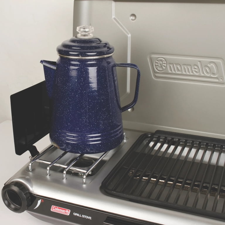 Tabletop Propane Camping 2-in-1 Grill/Stove, 2-Burner - Walmart