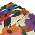 thumbnail image 3 of Yayeee Shower Curtain with Hooks 72"x72" Waterproof Fabric Bathroom Hanging Decor, Large Colorful Flowers Pattern, 3 of 5