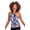 Rio Tropical, variant on Women's High Neck Tankini Top