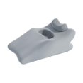 thumbnail image 2 of Almohada de cuña Gloria para boca abajo Almohada lumbar suave con soporte para el cuello Gris, 2 of 9