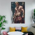 thumbnail image 6 of Chris Hemsworth Canvas Poster Artworks Canvas Poster Room Aesthetic Wall Art Prints Home Modern Decor Gifts 24x36inch(60x90cm), 6 of 6